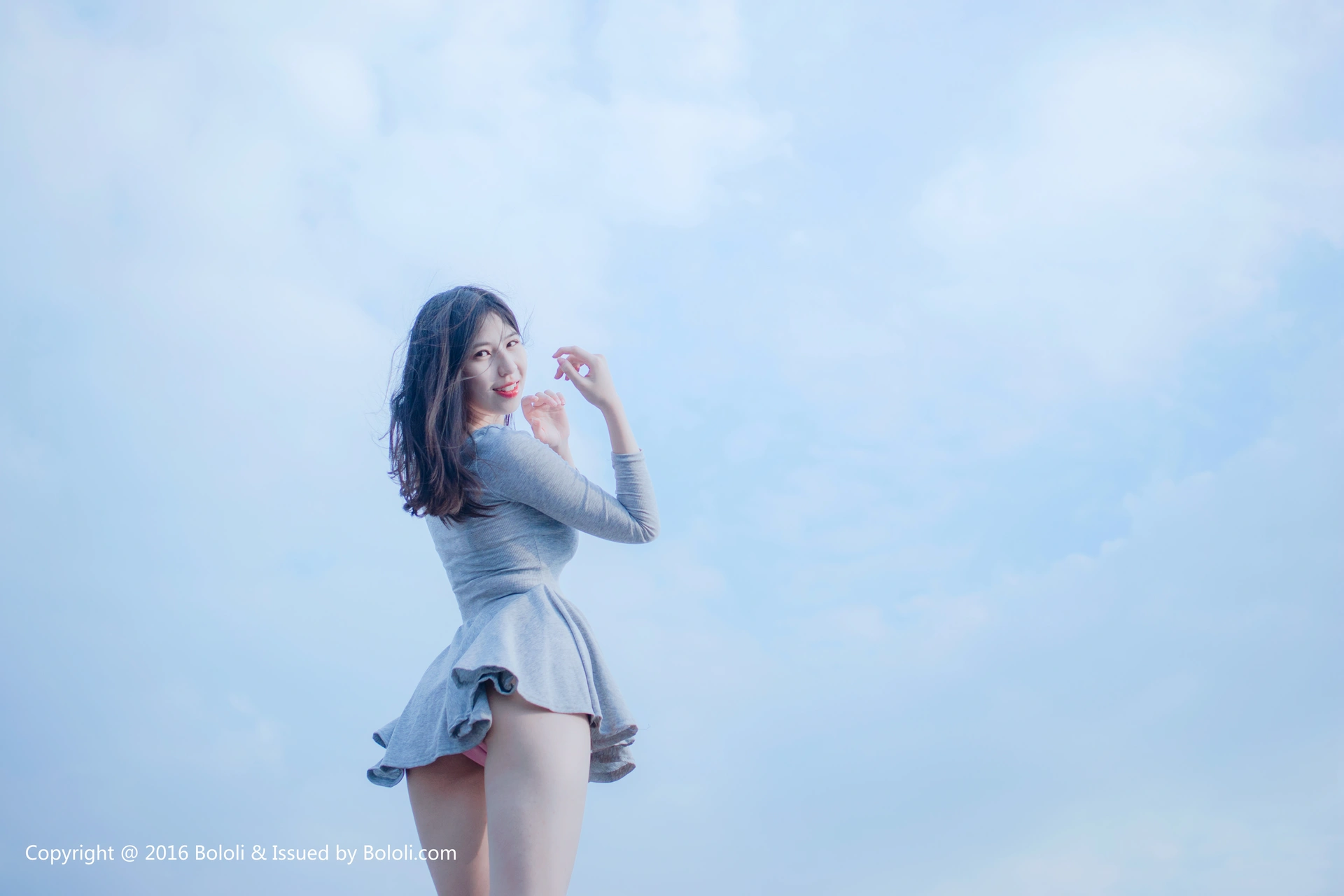BoLoLi波萝社 - 2017.08.16 VOL.103 郁郁 粉色天台 1