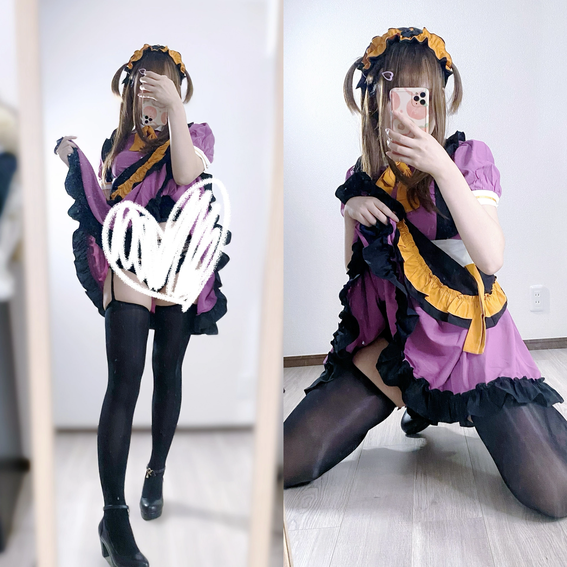 Yuki亭 - NO.23 ハロウィンメイド全身写真❣️ 1